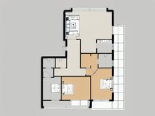 长江之门,滨江公园旁,户型方正,采光好,