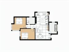 七里河文化宫梅园小区两室一厅电梯房,可按揭