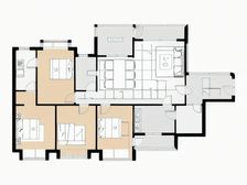 保利花园二期 3室2厅 西南