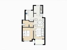 禹洲天境璞悦2室南朝向185.00万元/套出售