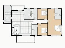 怡翠晋盛南北通透双阳台景观好精装修