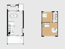 轻轨站旁联排别墅 有车位 实得面积多 随时看房诚心卖
