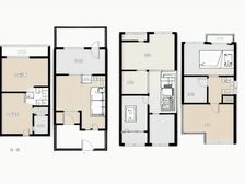 约克郡翠微堤内圈清水联排带2个人小 书业主急售