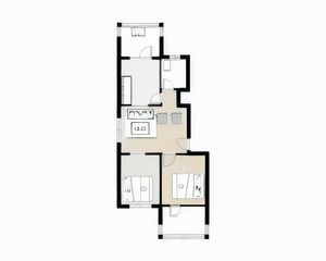 正泰楼 两室 南北通 老本 采光好