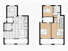 万科翠湖山晓 上叠 依山傍水洋房社区税费各付车位小棚