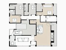 塔尖生活一层一户 360°奢境大平层 内圈中庭水景