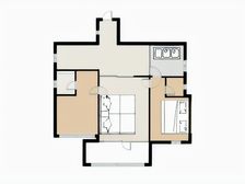 万达旁酒城国际竖厅4房望中庭 证过两年