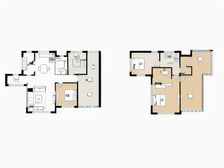 电梯洋房的复式楼 户型通透 两个大露台 小区环境