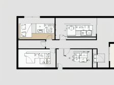 联排别墅 前后花园 带2个私家车位