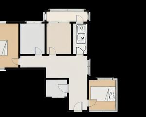 建茗苑3室1厅西北南
