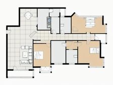 小区好位置 错层 真正一线海景大平层 百万装修