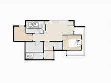 普达北苑两室带花园户型合理适合居住