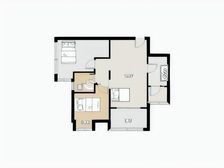 两房朝南,小区免费停车,物业费0.5元。