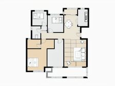 一梯两户 四室两厅 南北双阳台 三面南采光