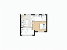 楼龄新 小两房 格局方正 带装修