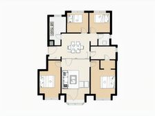 万科翡翠公园 样板间楼 视野开阔 楼层好 拎包入住