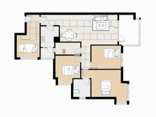 麓山国际云堤曦岸 3室2厅 东北