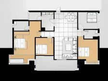保利中汇花园 毛坯中层 南向4房