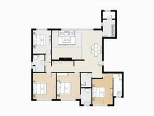 中山区 东港保利天禧 可看海 采光视野好 四室