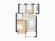 翡翠明珠 3室1厅 南 北