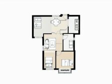 铂悦府 中间楼层 全明户型 全天采光