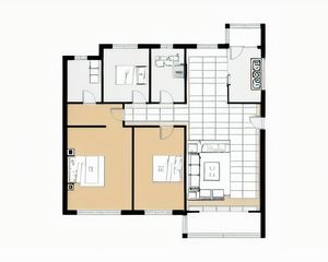 北方家园北区 大平层一梯两户小高层公摊小