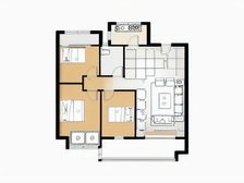 万达华府 3室2厅 南