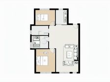 远洋荣域A4三室两厅一卫中高楼层视野好