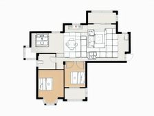 小天鹅堡新出毛坯端头大三房!!