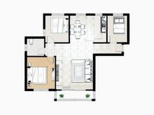 生辉第一城 3室1厅 南 北