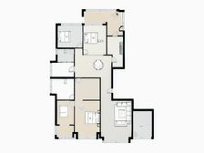 恒大华府高层五房,视野开阔,自住保养好,诚售!