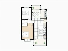 房子采光通风性很好,配套设施完善,近育新