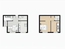 金马路轻轨站生辉第一城顶跃户型60平清水房