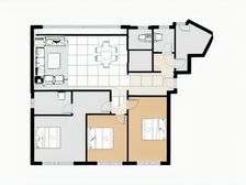 东港大平层一线海景精装修!!!!