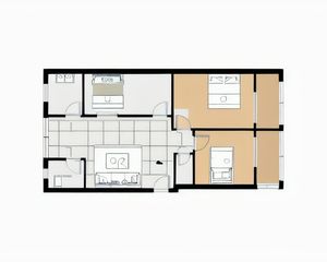 西体北路1号 3室1厅 南 北