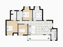大平层位于西永微电园轻轨站旁,安心卖。天街加持