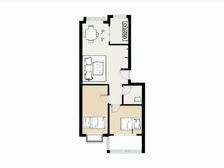 精装修顶加阁的房子,拎包入住,适合年轻人居住