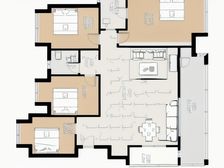 横厅大四房,小区中庭位置,住家安静,配套齐全大阳台