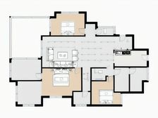 品质洋房别墅小区 朝中庭 住家安静 带前后大花园