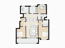 精装小高层 带车位小棚 一梯二户