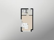 天易金霞 山水金庭 电梯精装单身公寓 家电齐全