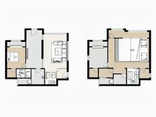 茶园 刘家坪轻轨站旁 下叠带花园 小区环境优美