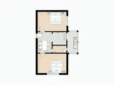 南北向两室,业主诚心出售 有钥匙看房方便,户型方正