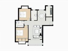 嘉旺苑2室2厅1卫南朝向415.00万元/套出售