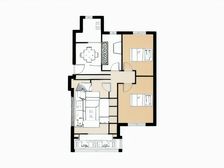 金马路轻轨站,生辉南北通婚房装修,看房方便