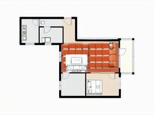 星海大厦 2室1厅 东南