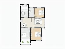 海洲新城 顶层复式 独立2套 5室3厅2厨2卫 品质精装