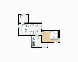 丰台区,高楼5号院,东南一居室,业主诚心卖,商品房