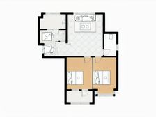 万豪伊顿英式古堡建筑大两居南北通透