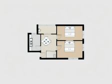 三室南北向 采光好 总房款少 压力小